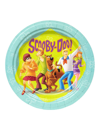 8 papierovÃ½ch tanierov Scooby-Dooâ„¢ 23 cm