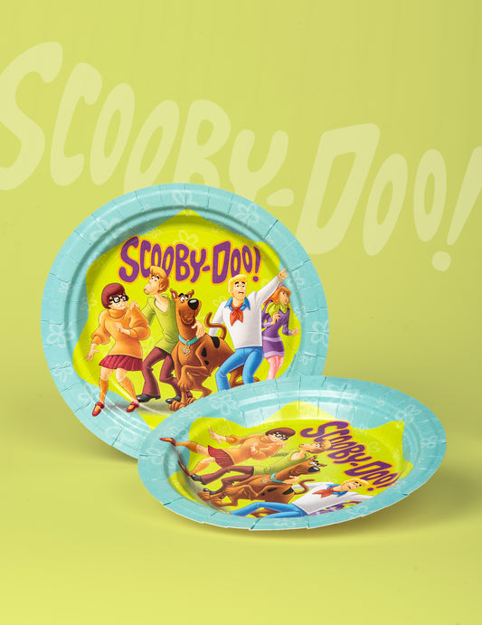 8 papierovÃ½ch tanierov Scooby-Dooâ„¢ 23 cm
