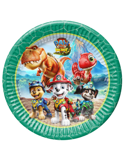 8 Ryhmä Hau™ Dino Movie -pahvilautasta 23 cm