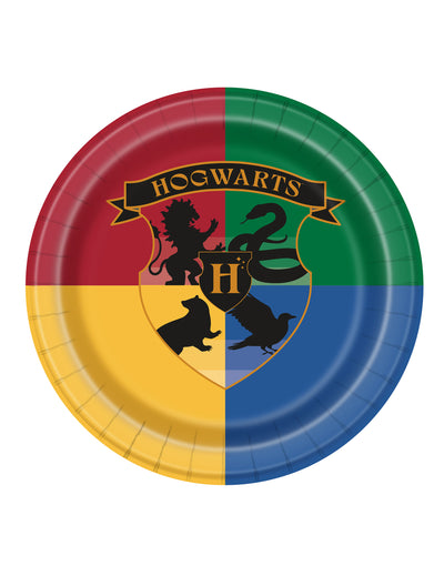 8 Harry Potter™ Tylypahkan tuvat Lautasta 23 cm