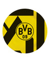 8 Borussia Dortmund pyöreää paperilautasta 23 cm