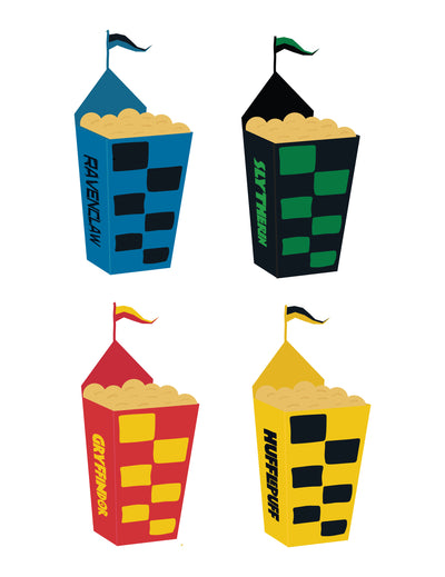 8 Harry Potter™ Quidditch -herkkulaatikkoa