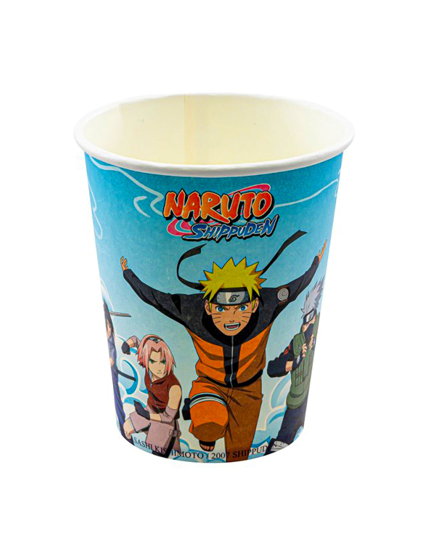 8 paperista Naruto Shippuden™ -kuppia 250ml
