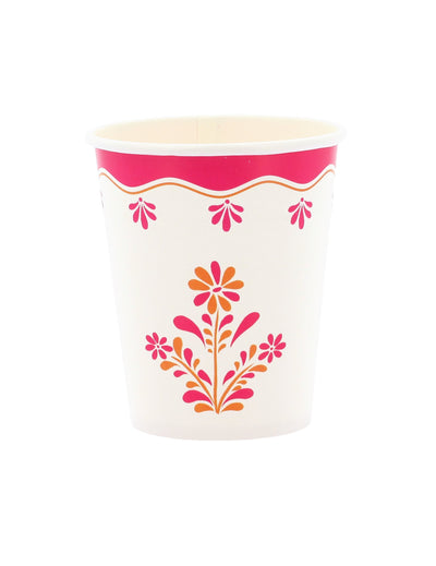 8 kartonkista kuppia Pink Limonade 255 ml