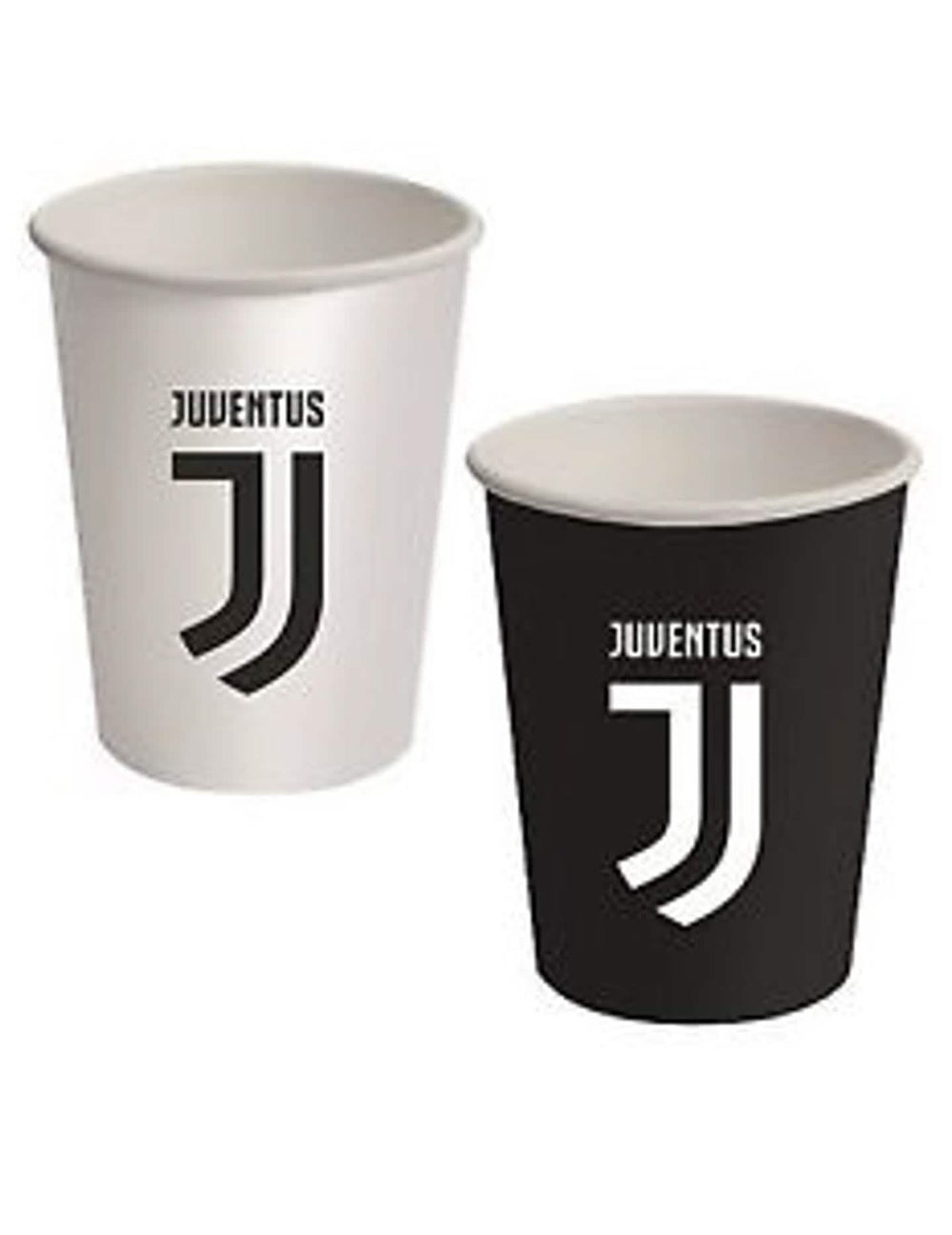 Juventus-kartonimukit juhliin mustavalkoisina