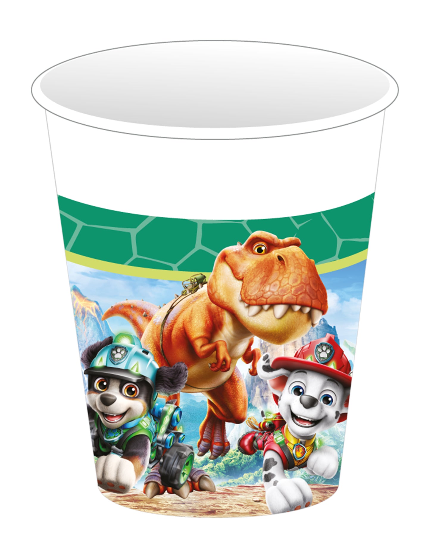 8 Ryhmä Hau™ Dino Movie -pahvimukia 200 ml