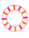 8 pientä pahvilautasta Pink Limonade 18 cm