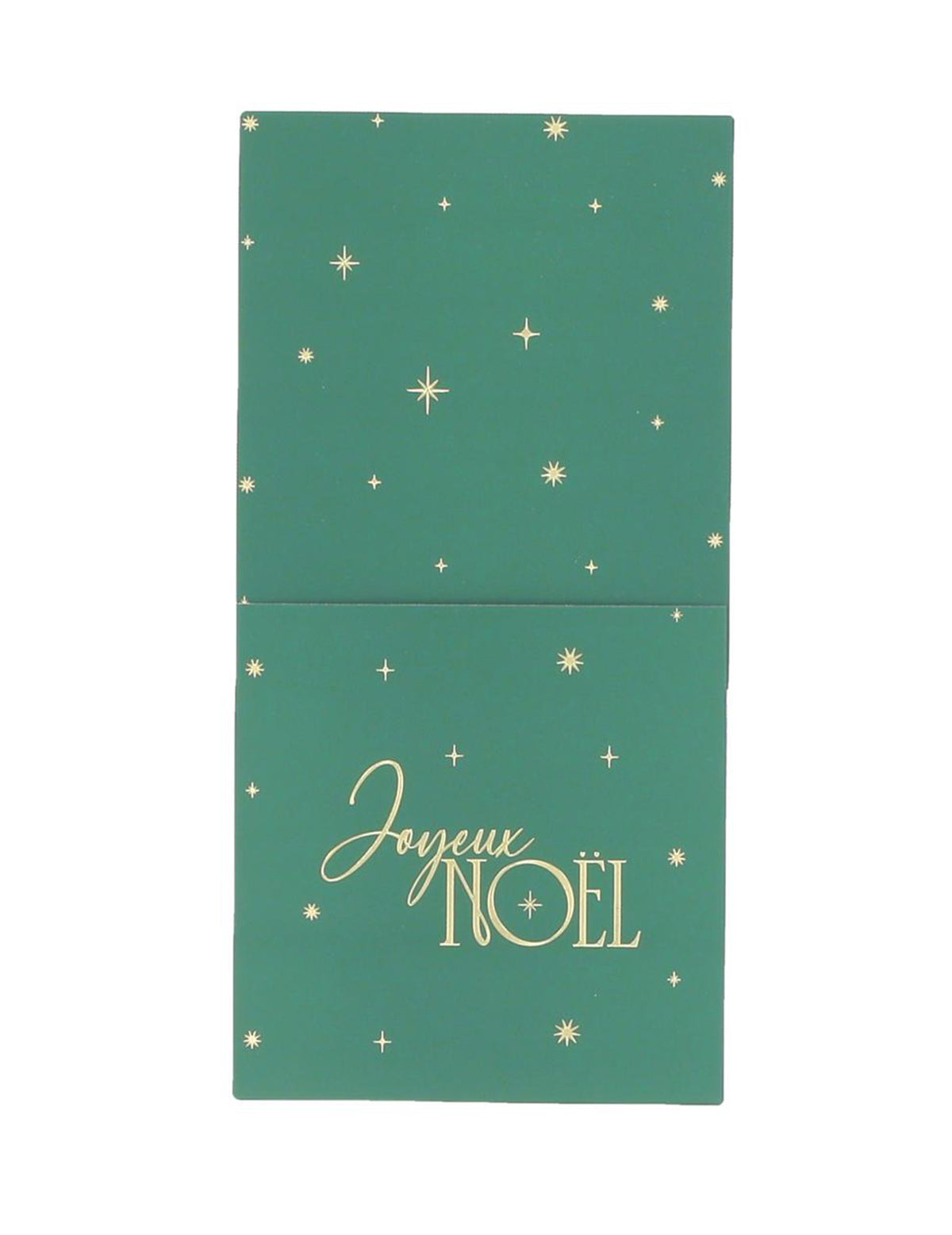 8 aterintaskua Hyvää Joulua ajaton tummanvihreä ja kulta 10 x 20 cm