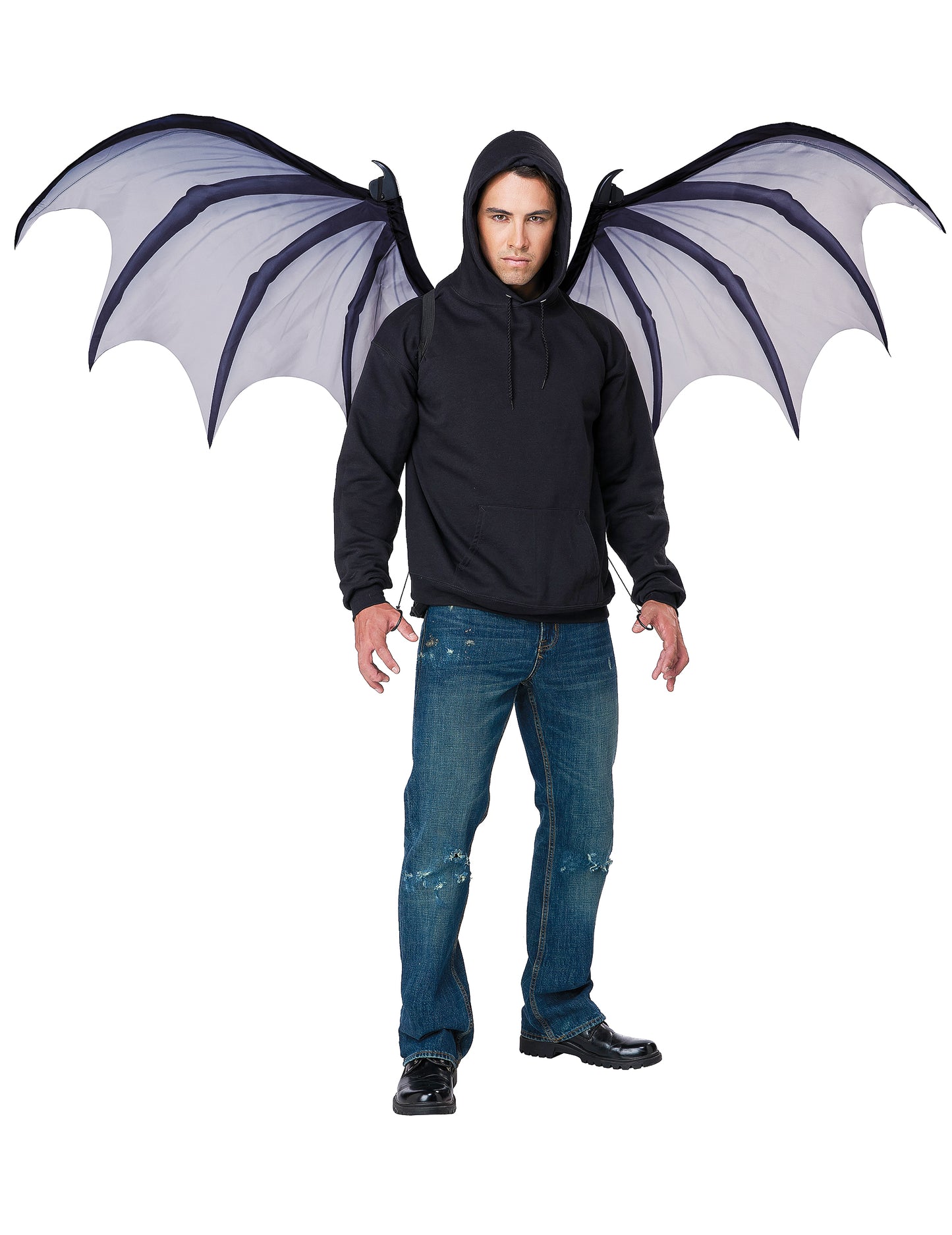 Jättiläiset aikuiset lepakon siivet