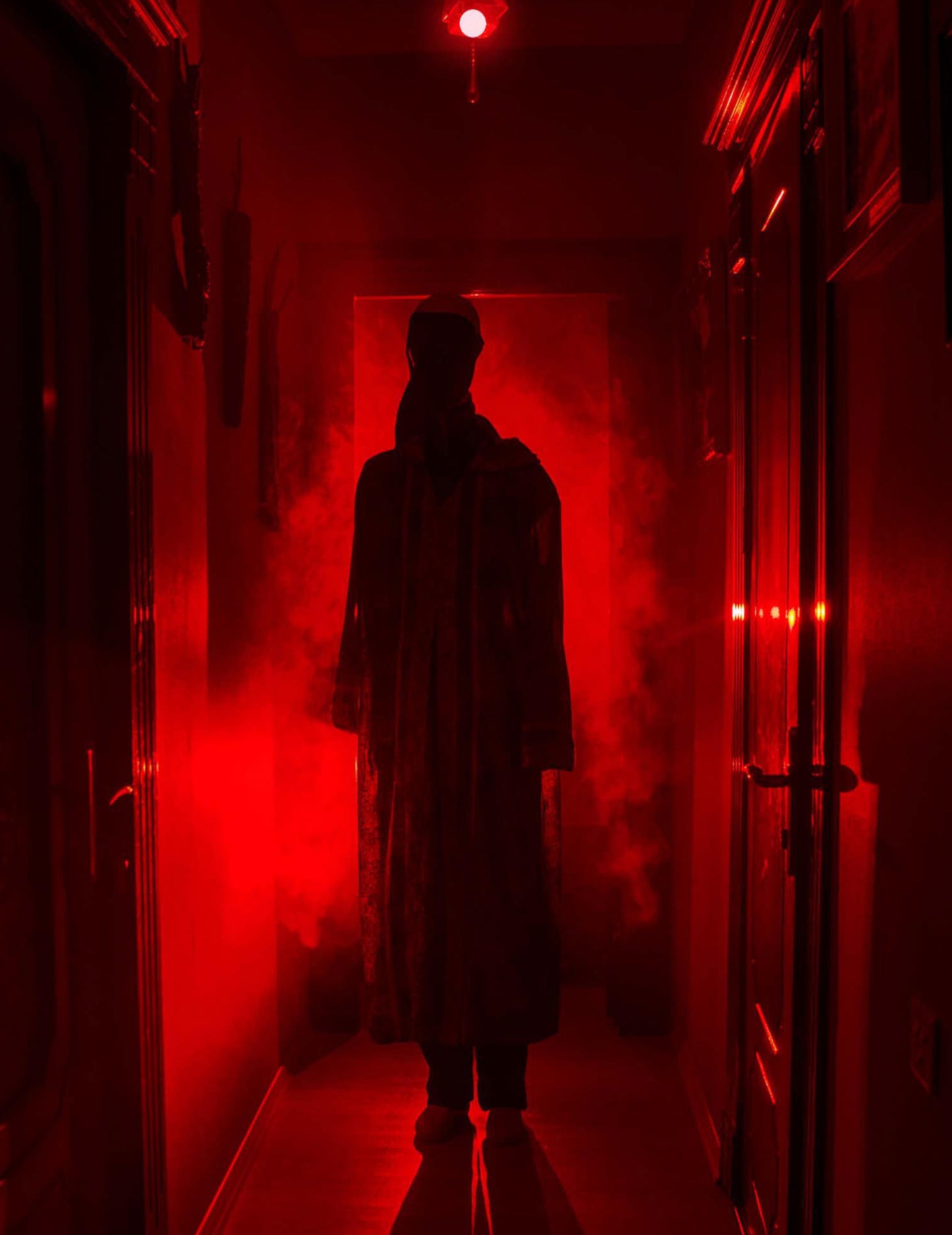 Ambiance dans un couloir de l'ampoule LED rouge pour décoration de fête 5W E27