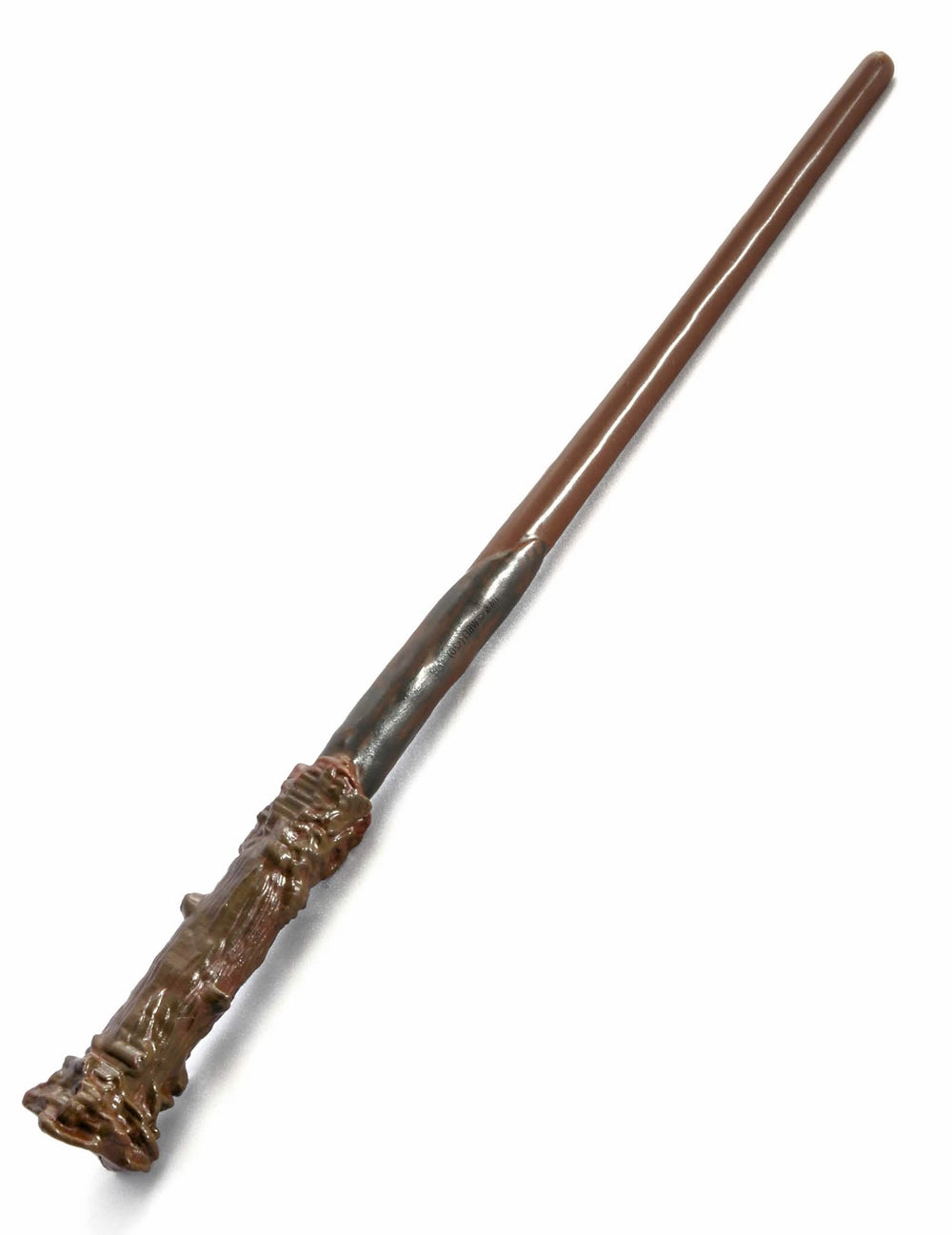 Baguette luxe Harry Potter marron imitation bois sculpté