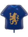 Sininen Chelsea Football Club pelipaidan muotoinen foliopallo 52 x 51 cm