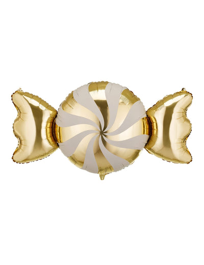 Foliopallo Karkki beige ja kulta 113 x 54 cm