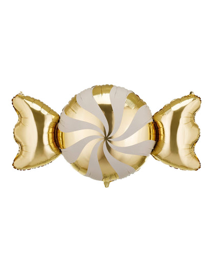 Foliopallo Karkki beige ja kulta 113 x 54 cm