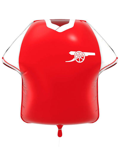 Pelipaidan muotoinen foliopallo Arsenal Football Club