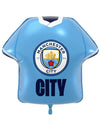 Manchester City Football Club pelipaidan muotoinen foliopallo 52 x 51 cm