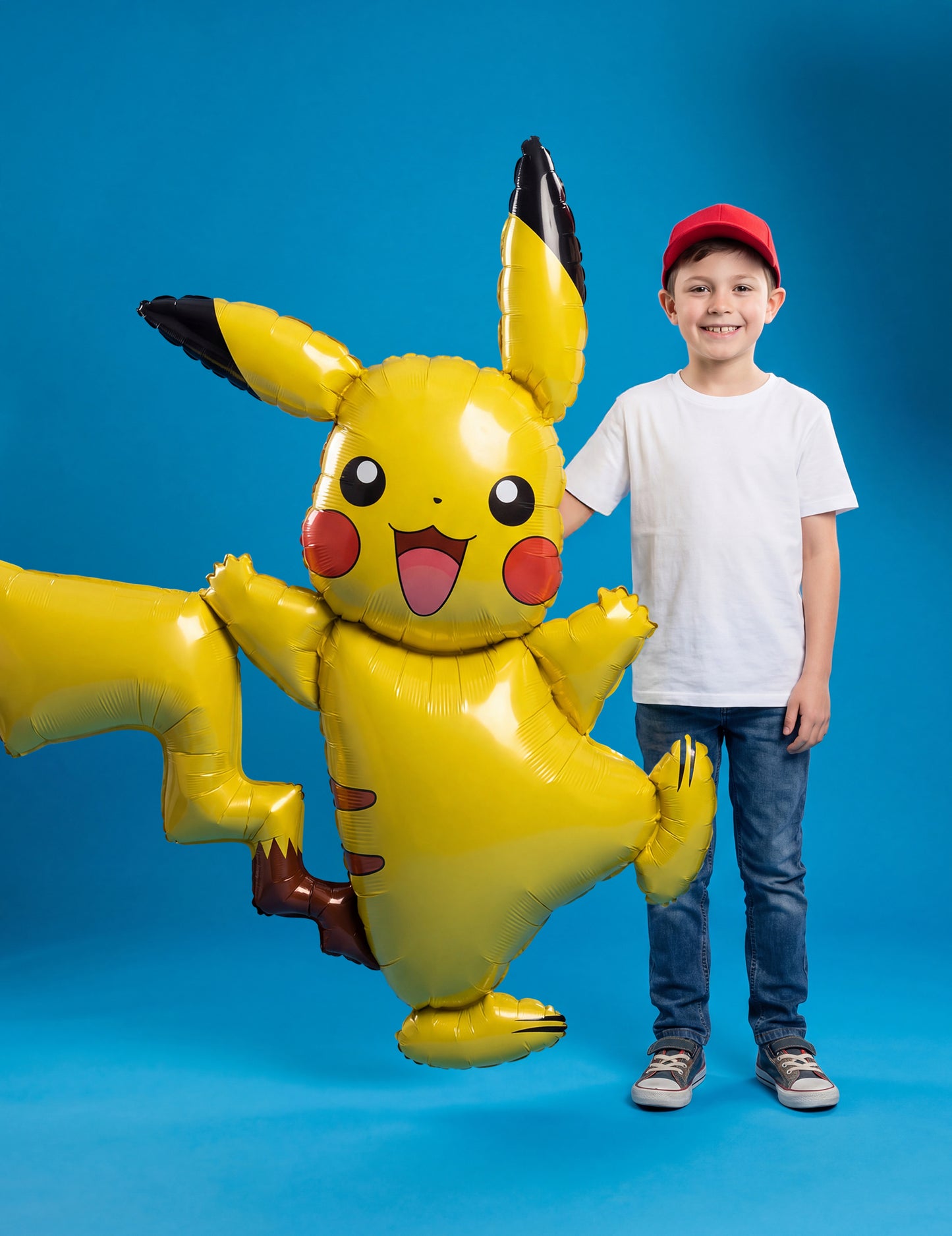 Alumiininen Pikachu™- ilmapallo 132 x 144 cm