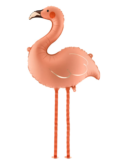 Folioilmapallo korallinpunainen flamingo 65 × 67 cm
