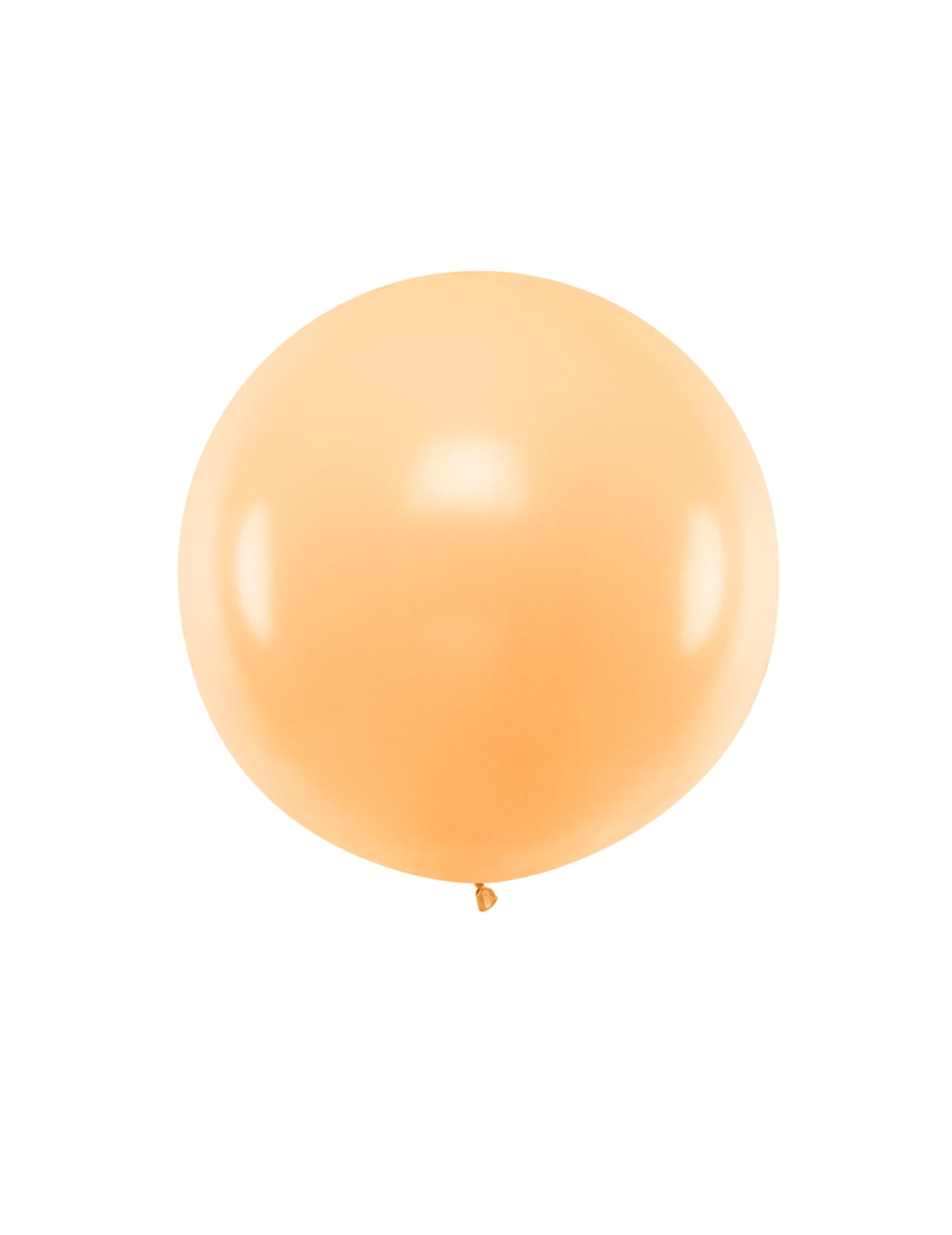 Ballon en latex géant pour fête couleur pêche
