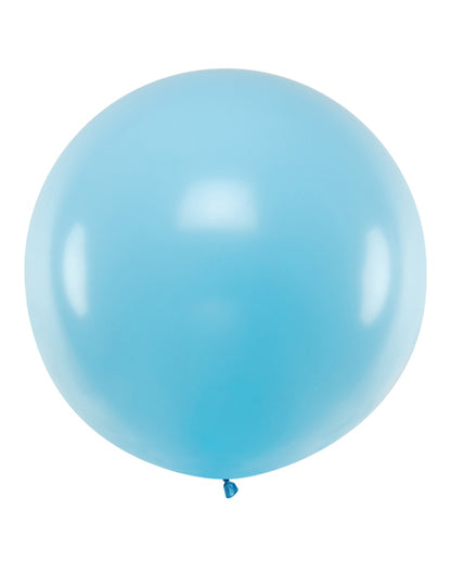 Ballon géant pour fête bleu clair