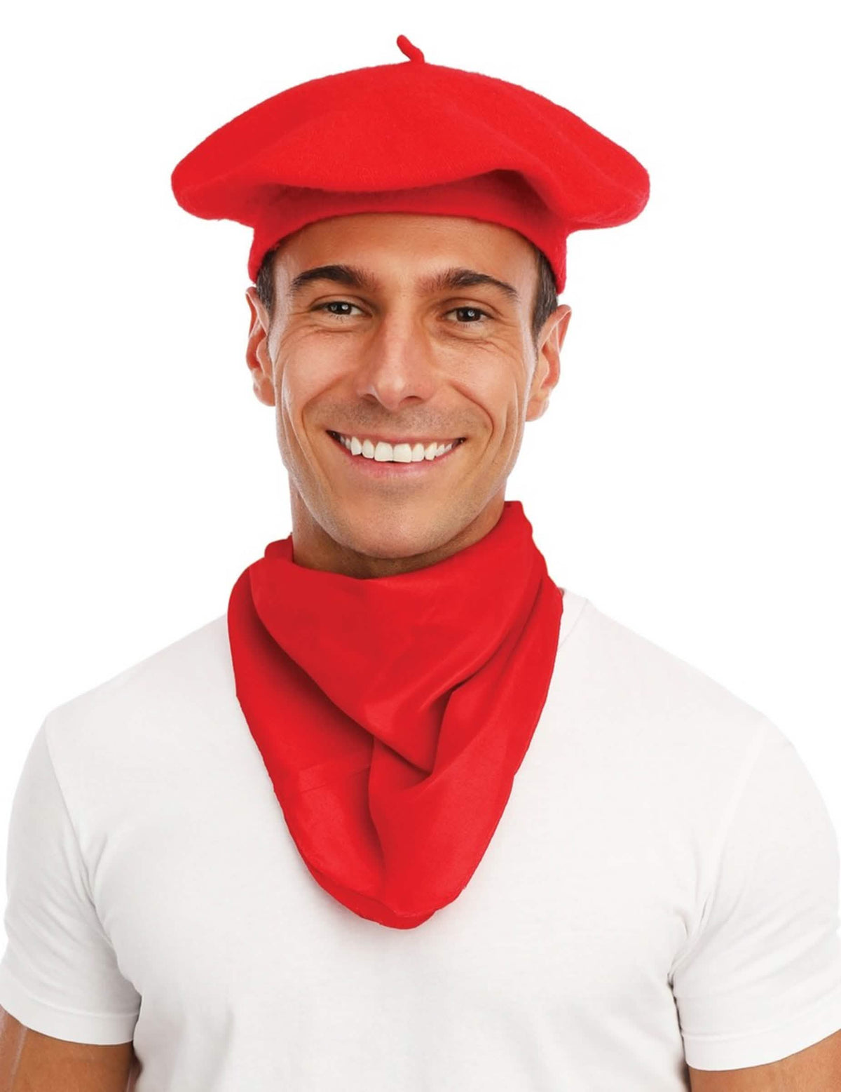 Bandana féria aikuisille punainen