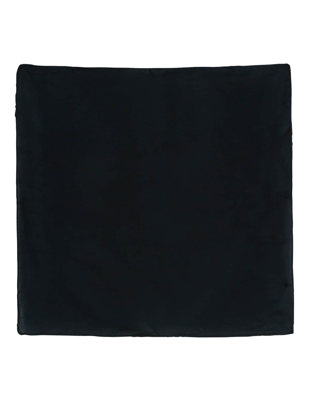 Vue à plat du bandana uni pour adulte