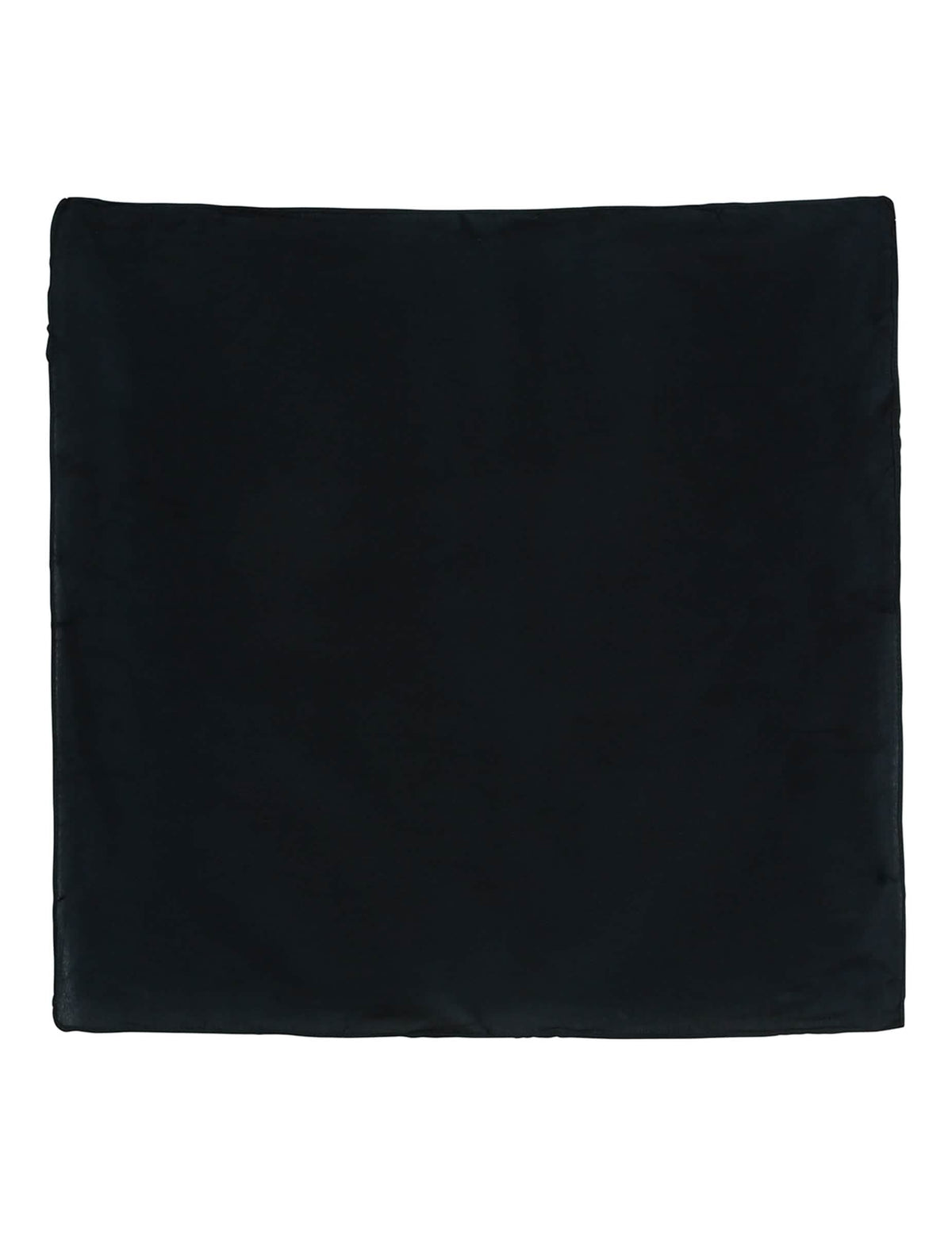 Vue à plat du bandana uni pour adulte
