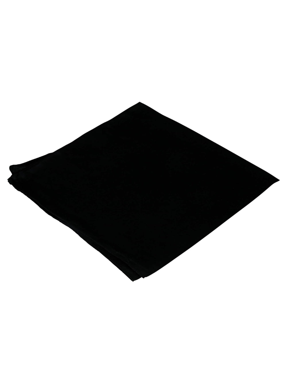 Vue pliée du bandana uni pour adulte