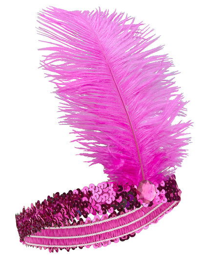 Pinkki hiuspanta