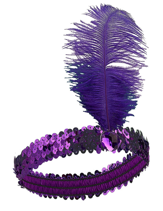 20-luvun violetti hiuspanta