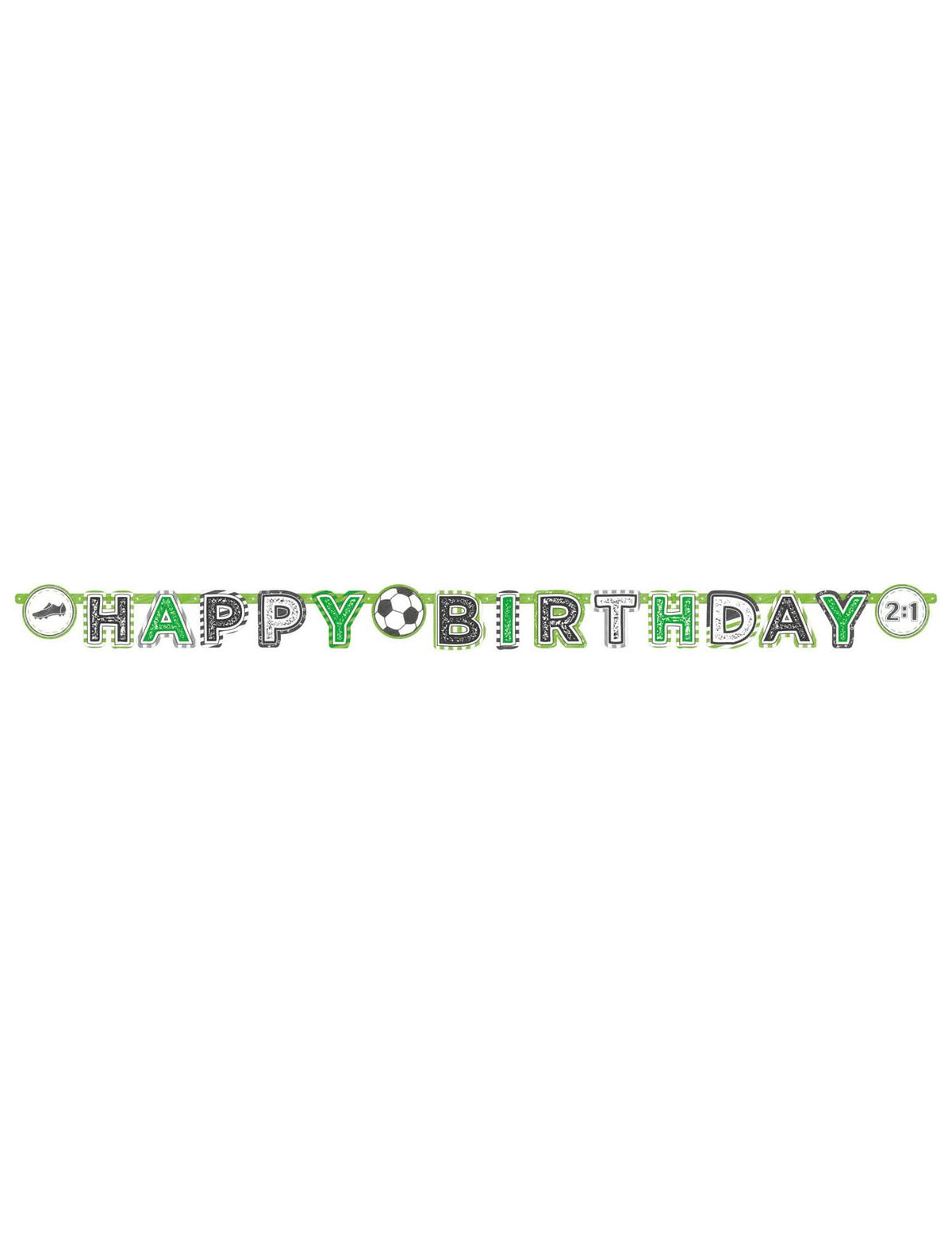 Yleiskuva Happy Birthday Football -paperiviiristä