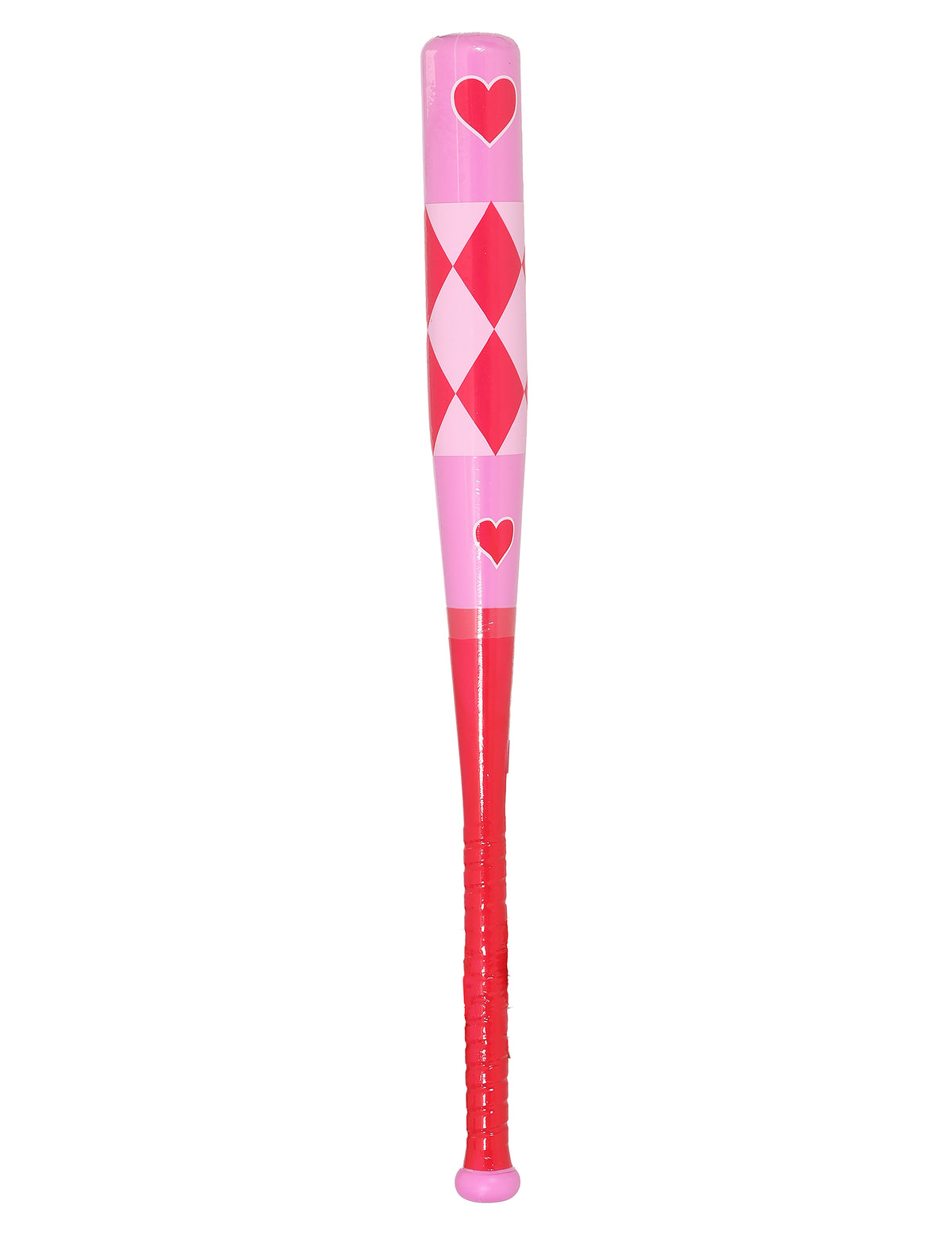 Vaaleanpunainen pesäpallomaila sydämellä 73 cm