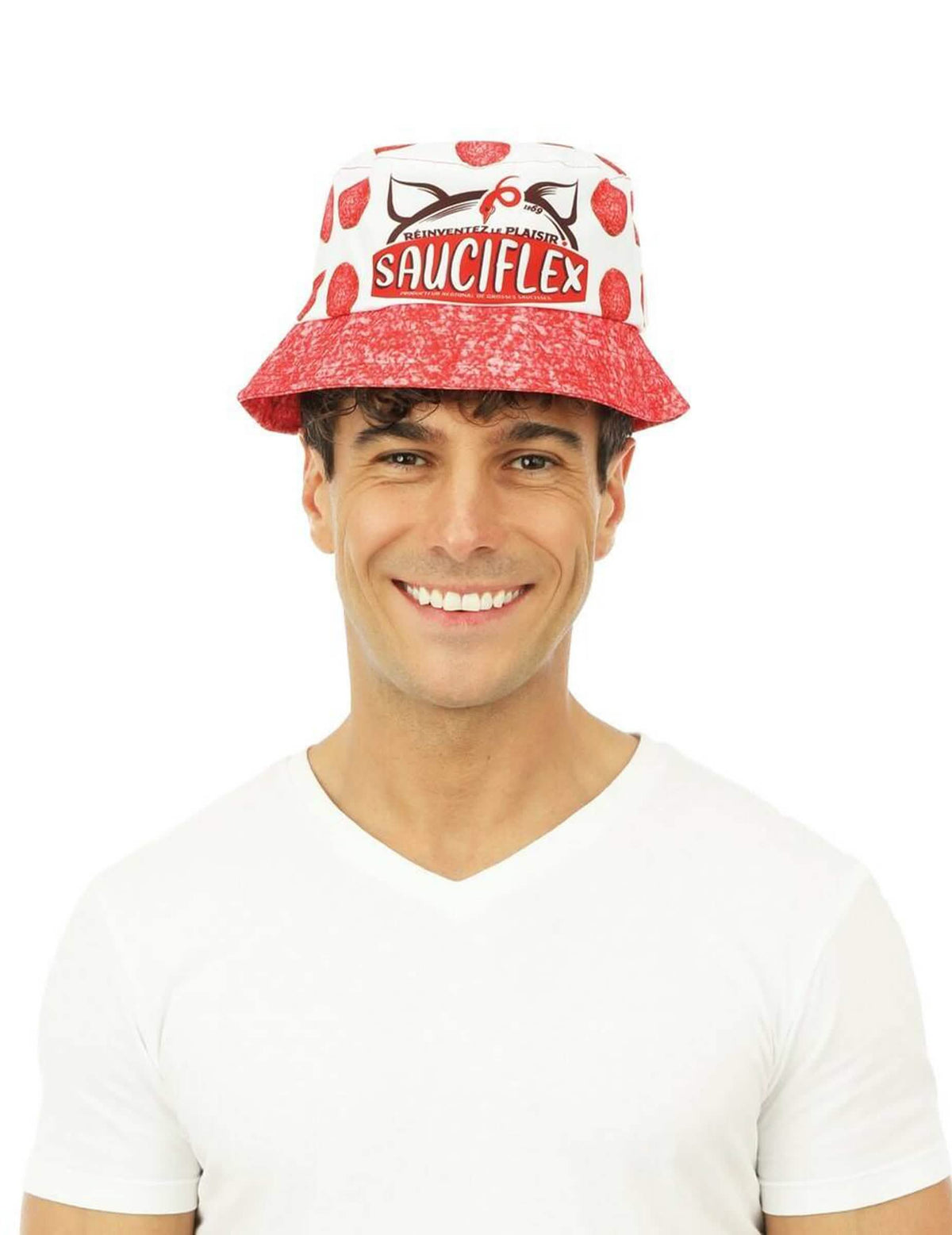 Bob Sauciflex Apéro pour adulte blanc et rouge
