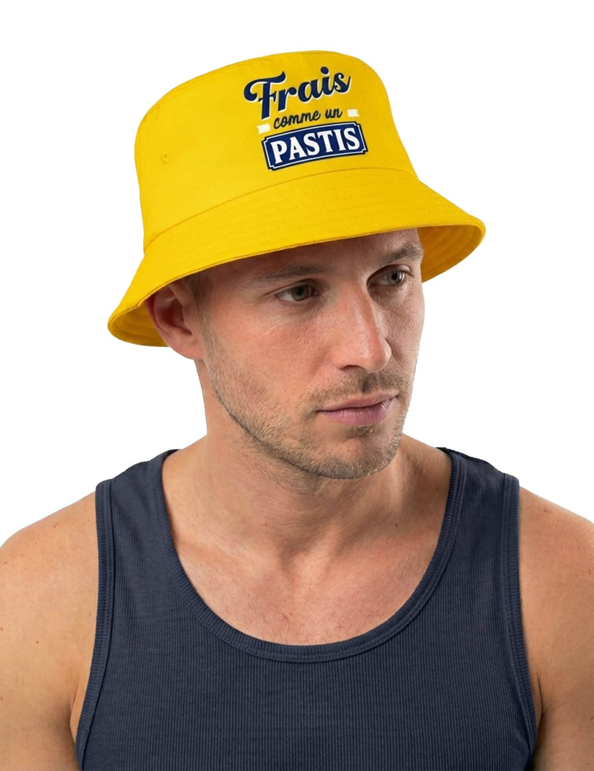 Bob Frais comme un pastis pour homme jaune