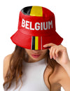 Belgia-kannattajan kalastajahattu aikuisille