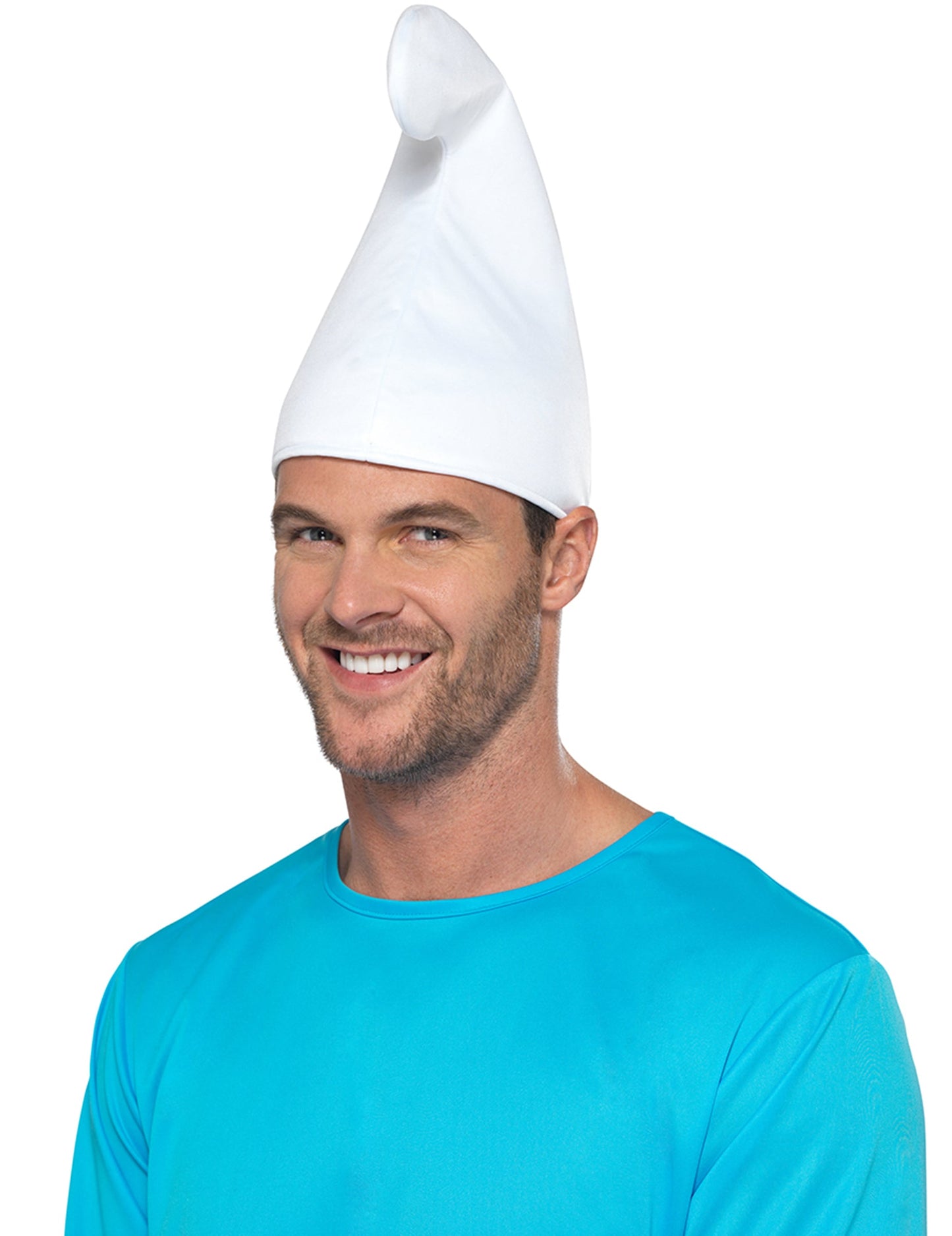 Bonnet Schtroumpf pour adulte blanc