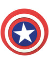 Bouclier en mousse Captain America™ pour enfant bleu blanc et rouge