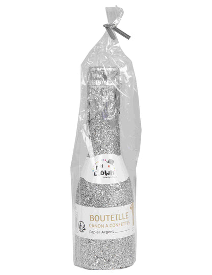Emballage individuel de la bouteille canon à confettis pour fête