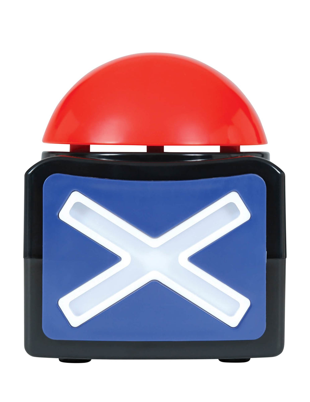 Vue de face du Buzzer X lumineux et sonore