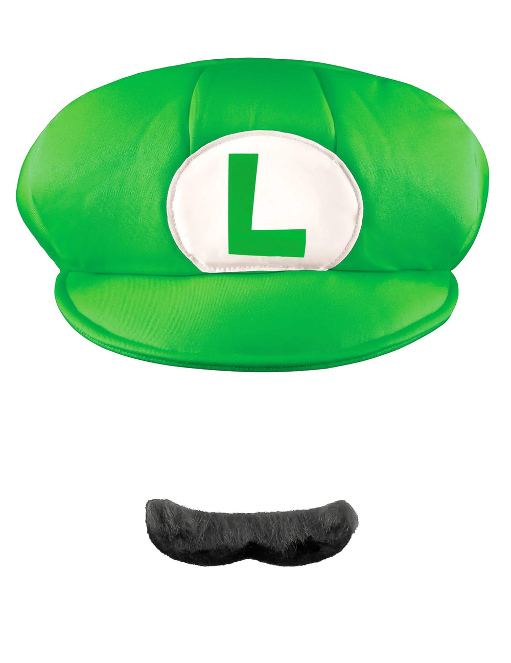 Luigi™-lakin ja viiksien etunäkymä