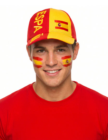 Espanja-kannattajan lippis aikuisille