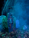 Ruumisarkku ristillä 71 cm halloween