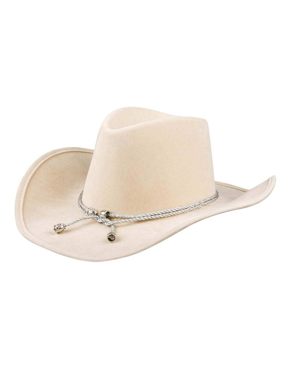 Aikuiset cowboy-hatun sivuprofiili
