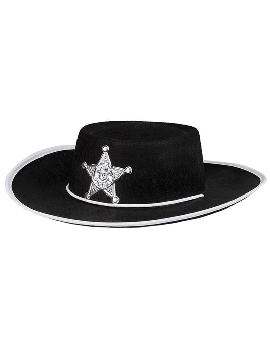 Vue de profil du chapeau de cowboy pour enfant