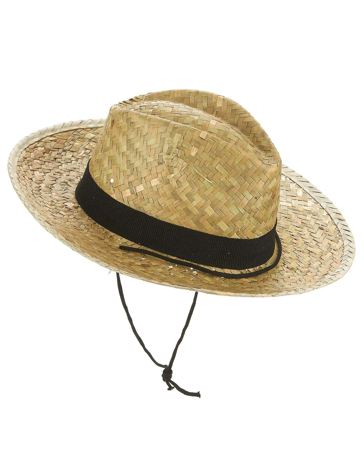 Aikuiset cowboy-hatun sivuprofiili