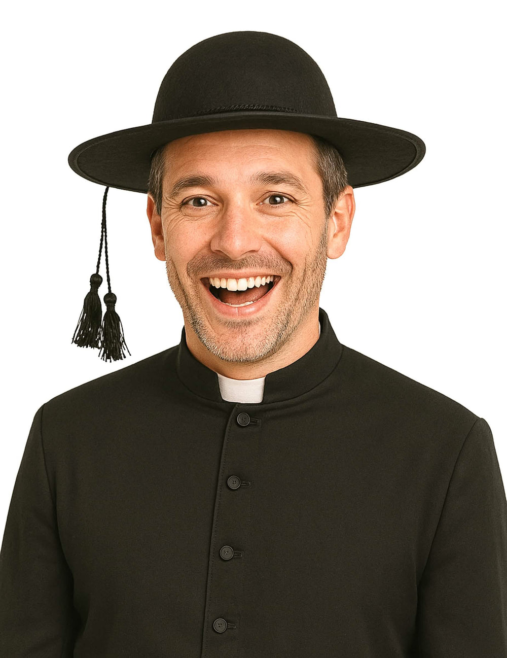 Papistihattu aikuiset musta huiskat