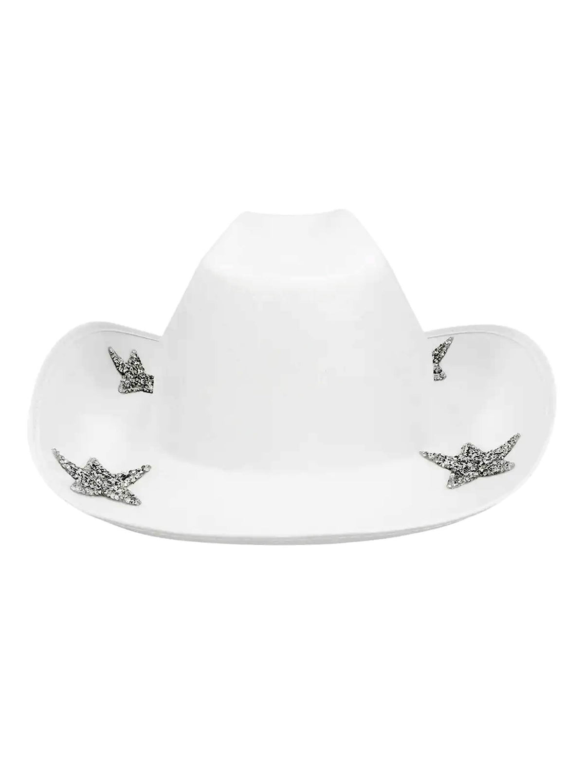 Cowboy-hattu helmillä Bride nainen
