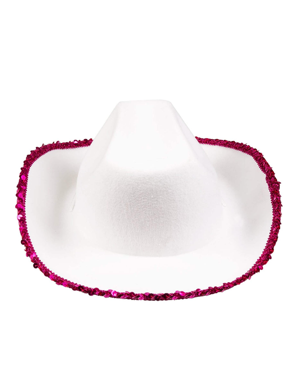 Vue de dessus du chapeau de cowgirl pour femme