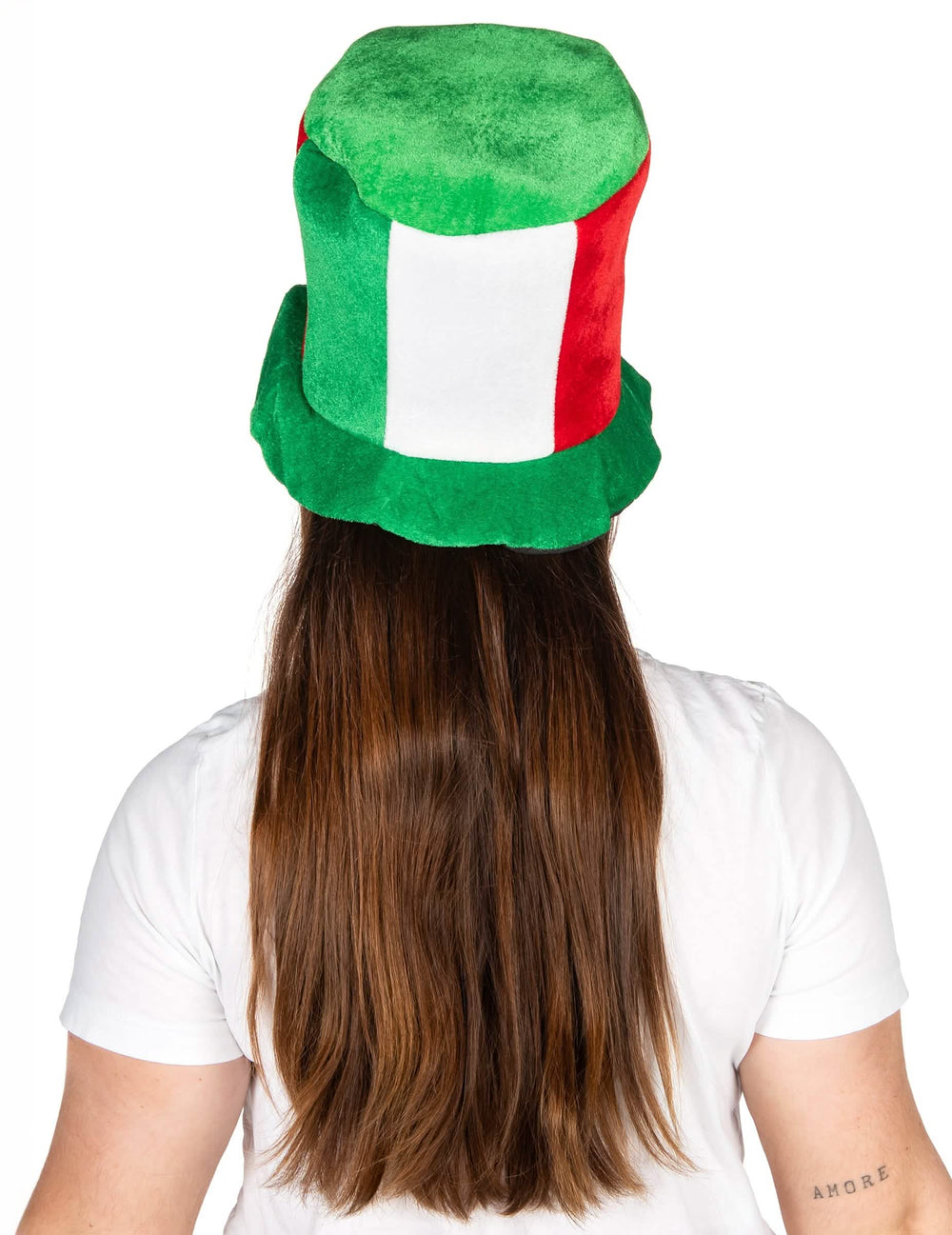 Silinterihattu italian takaa katsottuna