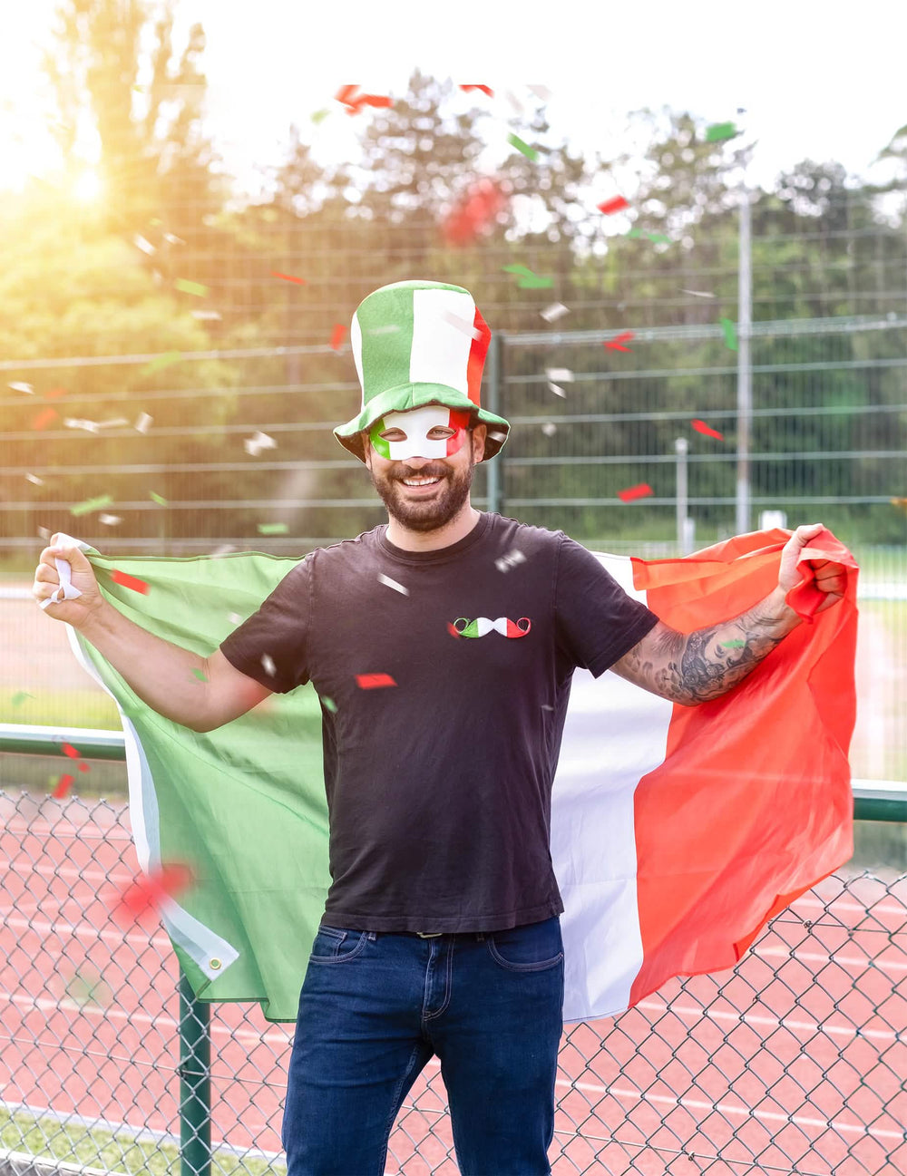 Tilannekuva silinterihattu italian lipulla